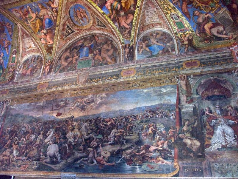Giulio Romano Battle of the Milvian Bridge china oil painting image